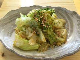 キャベツの超簡単 温野菜サラダ